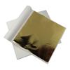 Yousheng 100 Sheets Imitation Gold Foil Metallic Foil Squares Sliver Alloy Foil for Gilding Art Nail Decoration DIY Resin Candle Plaster Craft