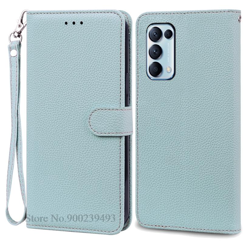 Для OPPO Find X3 Lite Чехол Мягкий Силиконовый Кошелек Кожаный Флип Чехол Для OPPO Find X3 Lite 5G Чехол-Книжка Чехол Чехол Fundas Shell