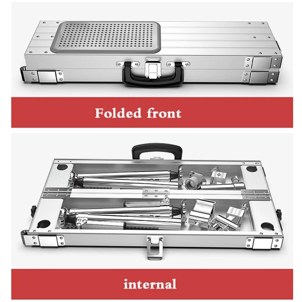 Новая рыболовная платформа Ультралегкий и утолщенный портативный стул Алюминиевый сплав Многофункциональный Рыбалка в воде Мини Легкий для переноски
