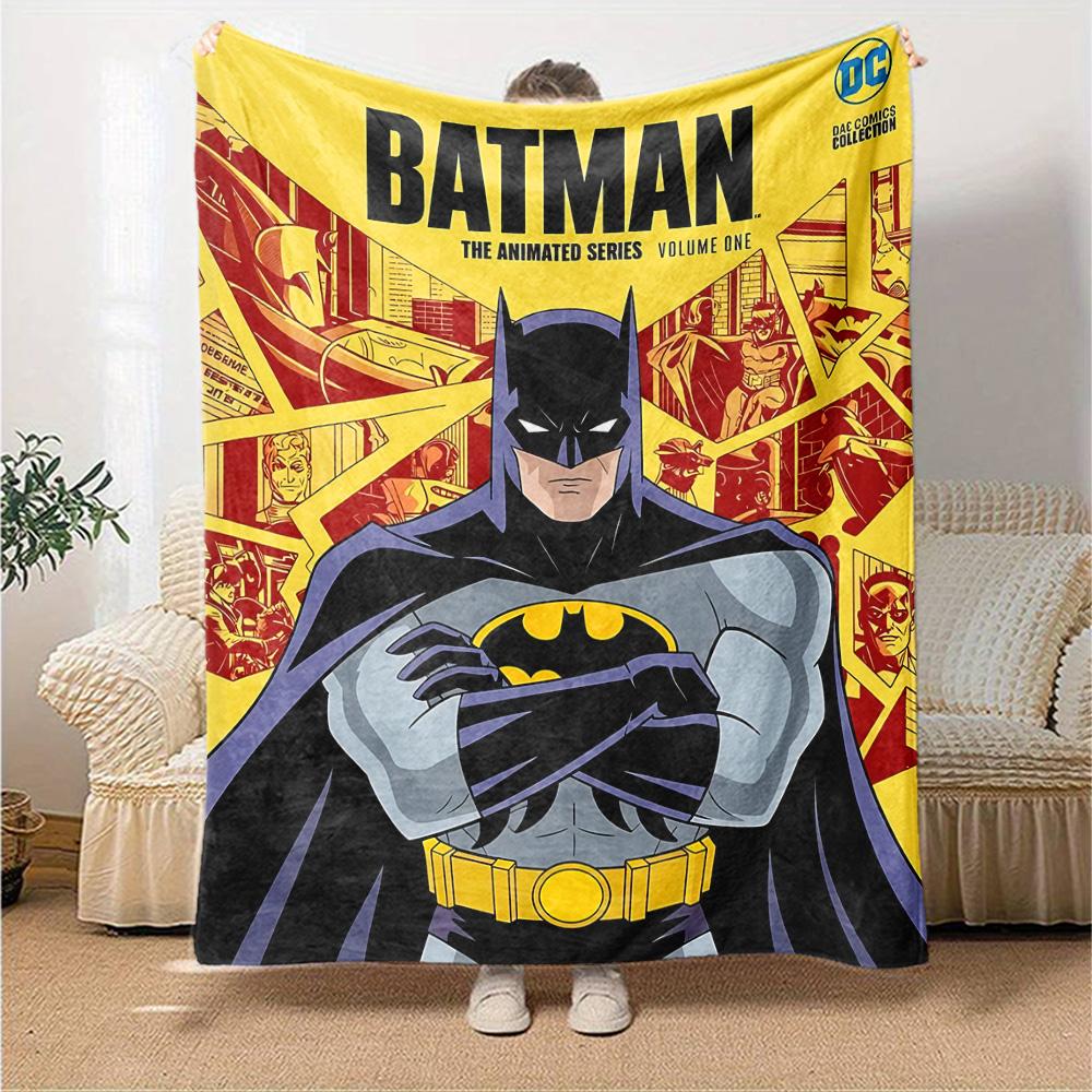 Batman Series Flannel Blanket Super Soft Warm Cozy Blanket For Sofa Bed Office Travel Allseason Home Decor Gift