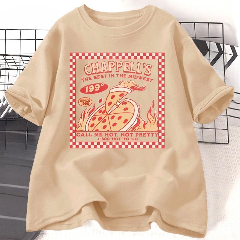 HOT TO GO Pizza Best in The MidWest graphic TShirt WOMEN Unisex vintage Pink Pony Club TShirt Lesbian WLW Pride Music Tee cotton