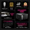 MSI MPG A1000G PCIE5 1000W ATX3.0/PCIe 5.0 Native 80PLUS GOLD PC Power Supply Unit PS1232
