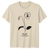 Violet February Unisexs TShirt February Birth Flower Birthday Gift For Her