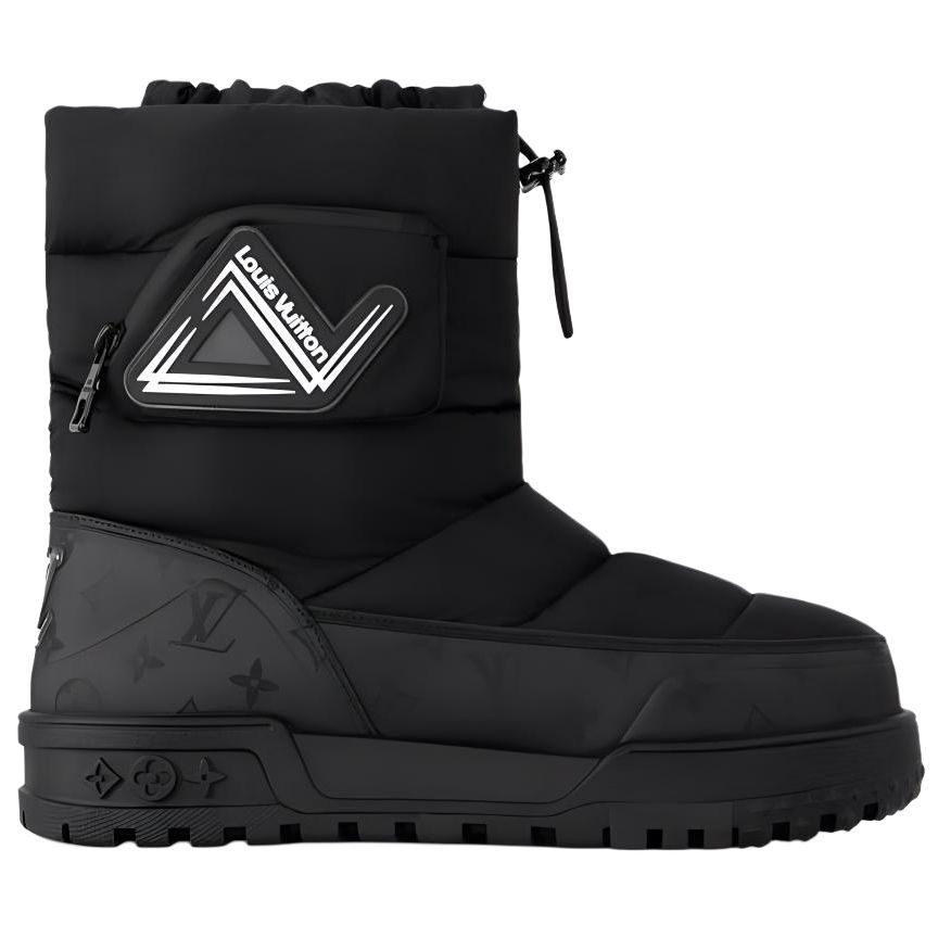 Louis Vuitton ALPINE Зимние ботинки с высоким голенищем Мужские Черный 1ACET9