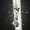 Crafts Crystal Animal Shape Wind Chimes Rotating Colorful Sun Catcher Hanging Exquisite Wind Spinner Landscape