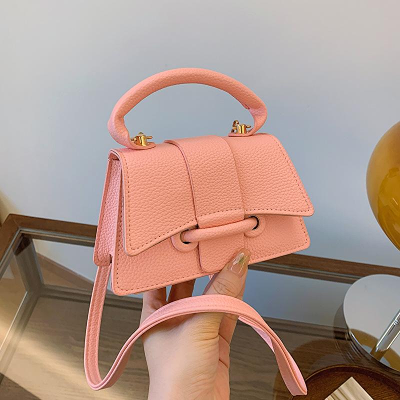 Женская сумка Commuter Texture Handbag Spring Versatile Shoulder Messenger Bag Temperament Small Square Bag Women