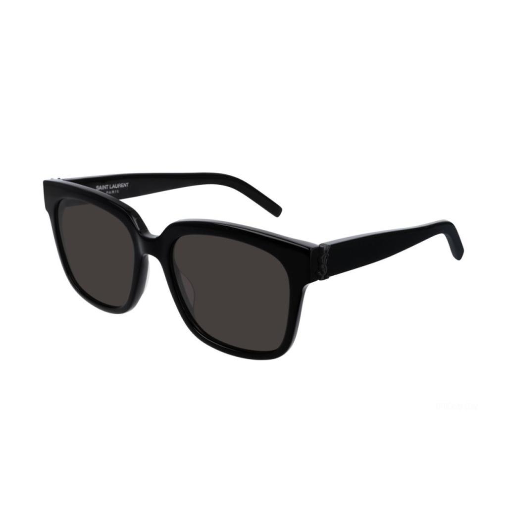 Saint Laurent Square Gray Lens Fashion Sunglasses Butterfly Style Unisex sunglasses Black SL-M40-001