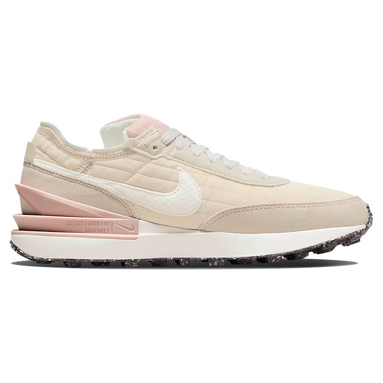 Nike Женские кроссовки Waffle One Next Nature Pearl Sail белые жемчужно-белые DO4661-211