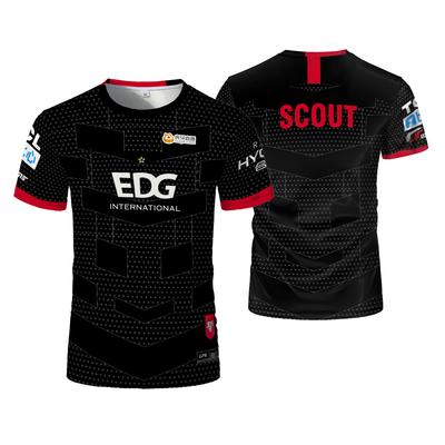 Футболка мужская униформа команды EDG Esports Games LPL LOL E-sports Player Jersey Футболка футболка Sports Game Contest Tees