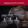 Jieruit Coated Cast Iron Round Head Dumbbell Set