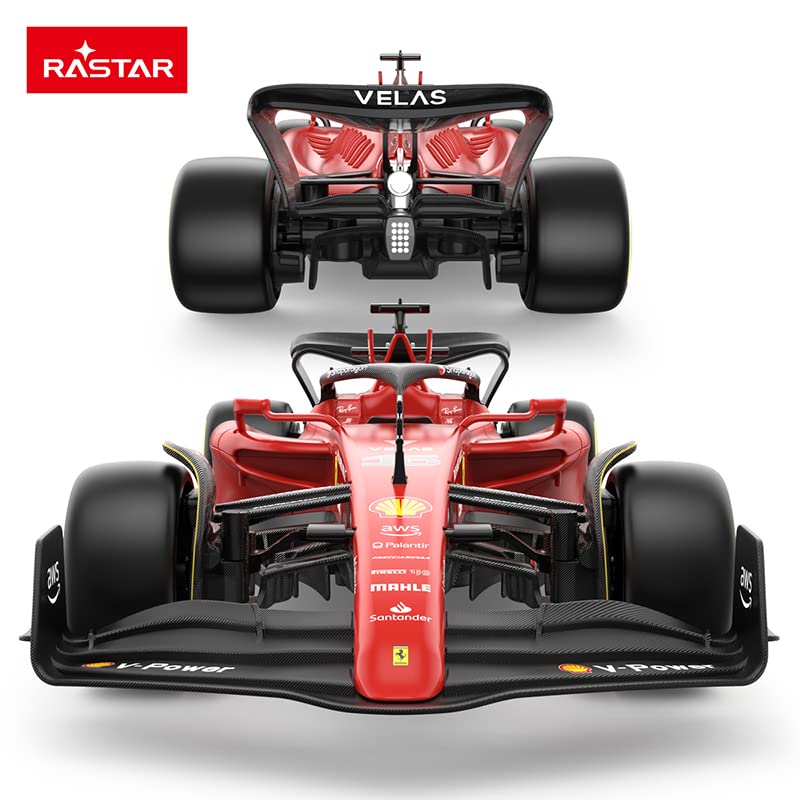 Модель Ferrari F1-75 на радиоуправлении, Rastar, масштаб 1:18, 2022, Ferrari First Class Equation, Автомобиль на радиоуправлении, Гоночный автомобиль F1