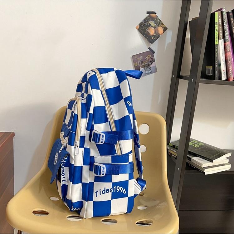 2023 новые модные женские рюкзаки с решетчатым дизайном, школьные сумки для девочек-подростков