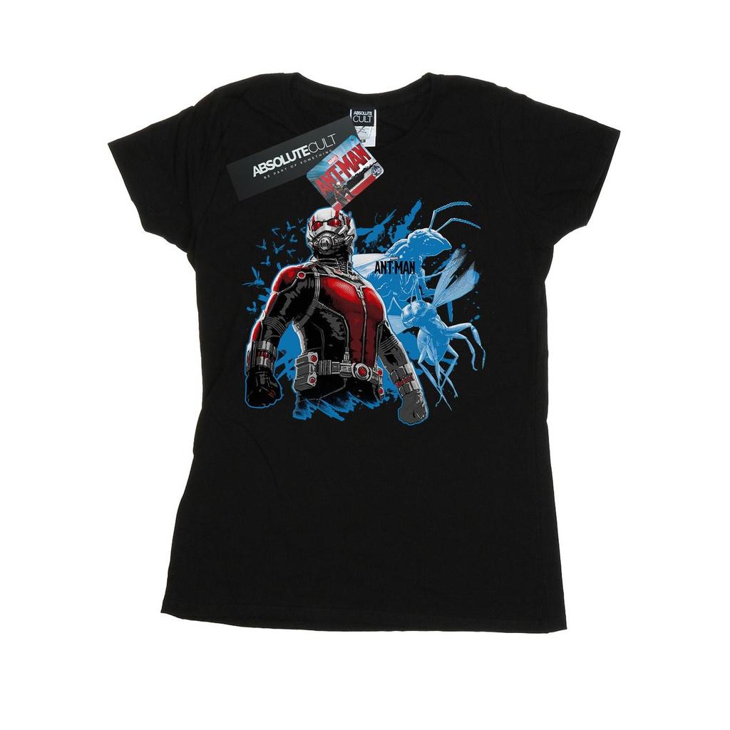 Marvel Womens/Ladies Ant-Man Standing Cotton T-Shirt