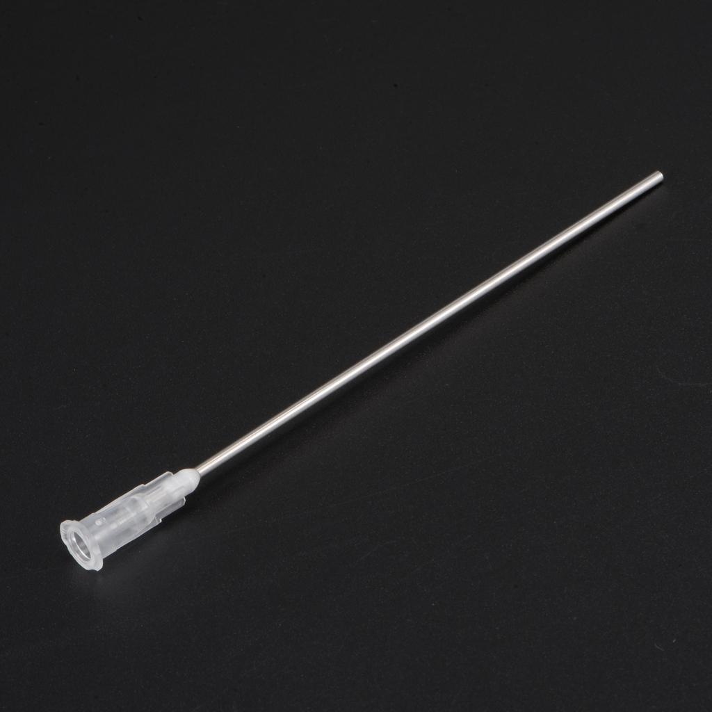 10/20 шт. 16G 18G 3-1/5" Тупоконечная дозирующая игла для пистолета с жидким клеем, длина 100 мм