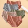 5Pcs/Set Cotton Women's Underwear  Panties Low Waist Tight Panty Girl Antibacterial Panty Breathable Underpant