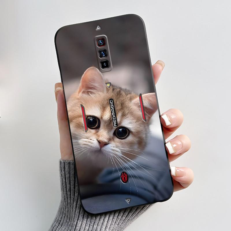 Милый Чехол Для ZTE Nubia RedMagic 6 Pro 5G Fundas Capa Для ZTE Nubia RedMagic 6S Pro Чехол Защитная Крышка Мягкий Силиконовый Корпус