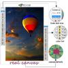 5D Алмазная картина Воздушный шар DIY Алмазная вышивка Горный хрусталь Украшение дома