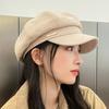 For Women Artist Hat For Girls Korean Style Octagonal Cap Woolen Beret Women Visors Cap Painter Hat