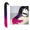 Dreadlocks Helmet Ponytail Braid Motocross Bicycle Punk Hair Decoration