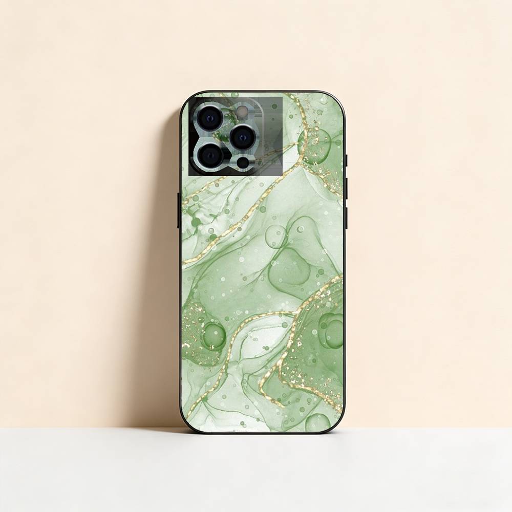 Чехол с мраморным узором для iPhone 17, 16, 15, 14, 13, 12, 11 Plus, Pro Max, Другие Мягкий Черный Чехол