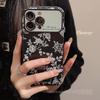 French Small Florals Suitable for IPhone14 Apple 16 Mobile Phone Case 13promax Dark Wind 11 All Inclusive 15 Huawei