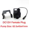 1/2" DC 12V 24V Высоковольтный Ультра-тихий Солнечный Водяной Насос 800л/ч Бесщеточный Двигатель Погружной Насос Циркуляционный Насос Разъем
