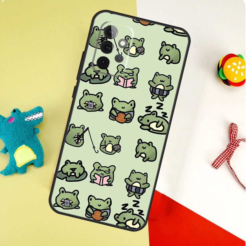Зеленая эстетика Для Samsung Galaxy A54 A34 A14 A55 A35 A15 A53 A33 A13 A05 A06 A16 A22 A32 A52 Чехол для телефона