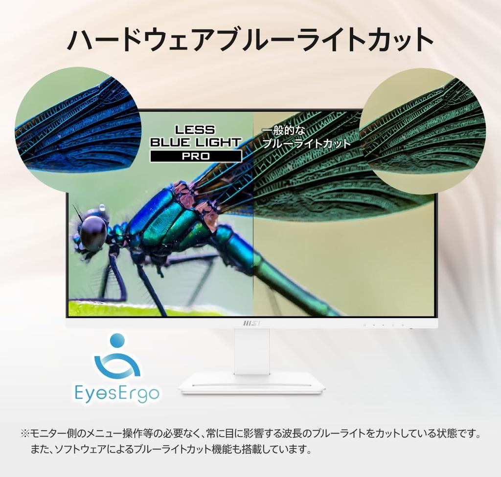 MSI PRO MP273AW Монитор для бизнеса IPS Панель Full Rate Blue Light Годовая гарантия производителя HD/27 дюймов/HDMI/DisplayPort/D-sub/Частота обновления 100 Гц/Оборудование