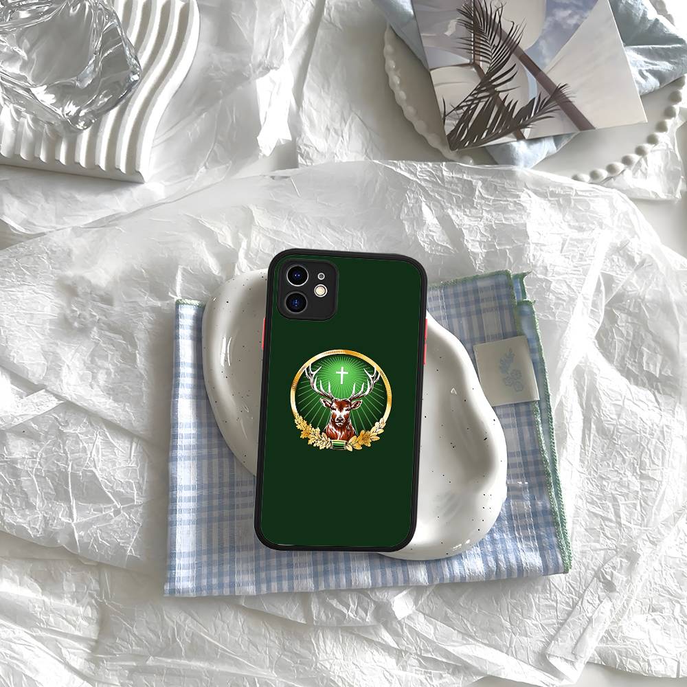 Hot J-JaegermeisterS For IPhone 15 16 Pro Max 11 12 13 14 XS XR X Plus 16E Matte Translucent Phone Cover