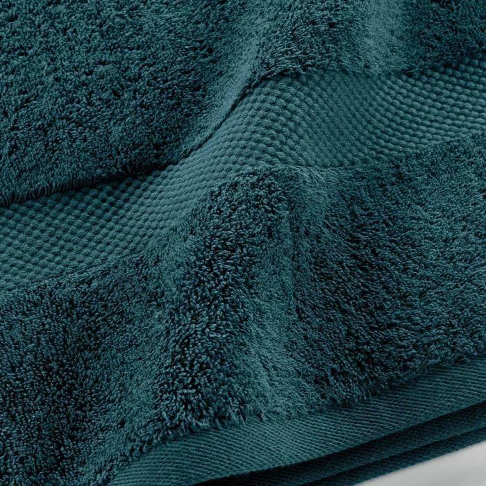 Serviette de douche - Elegante - 70 x 130 cm - 100% coton - 600 gr/cm² - Bleu