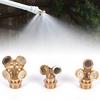 Hole Brass Spray Misting Nozzle Sprinkler Head Garden Farm Irrigation System
