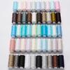 DIY Handmade Sewing Thread Set: 10 Spools of 402 Colored Polyester, 400 Yards Each