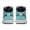 Air Jordan 1 Mid Aqua Черные женские кроссовки Синие BQ6472-300