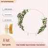 Round Balloon Arch Stand for Outdoor Wedding Celebrations - Wrought Iron Ring Decoration in Stock