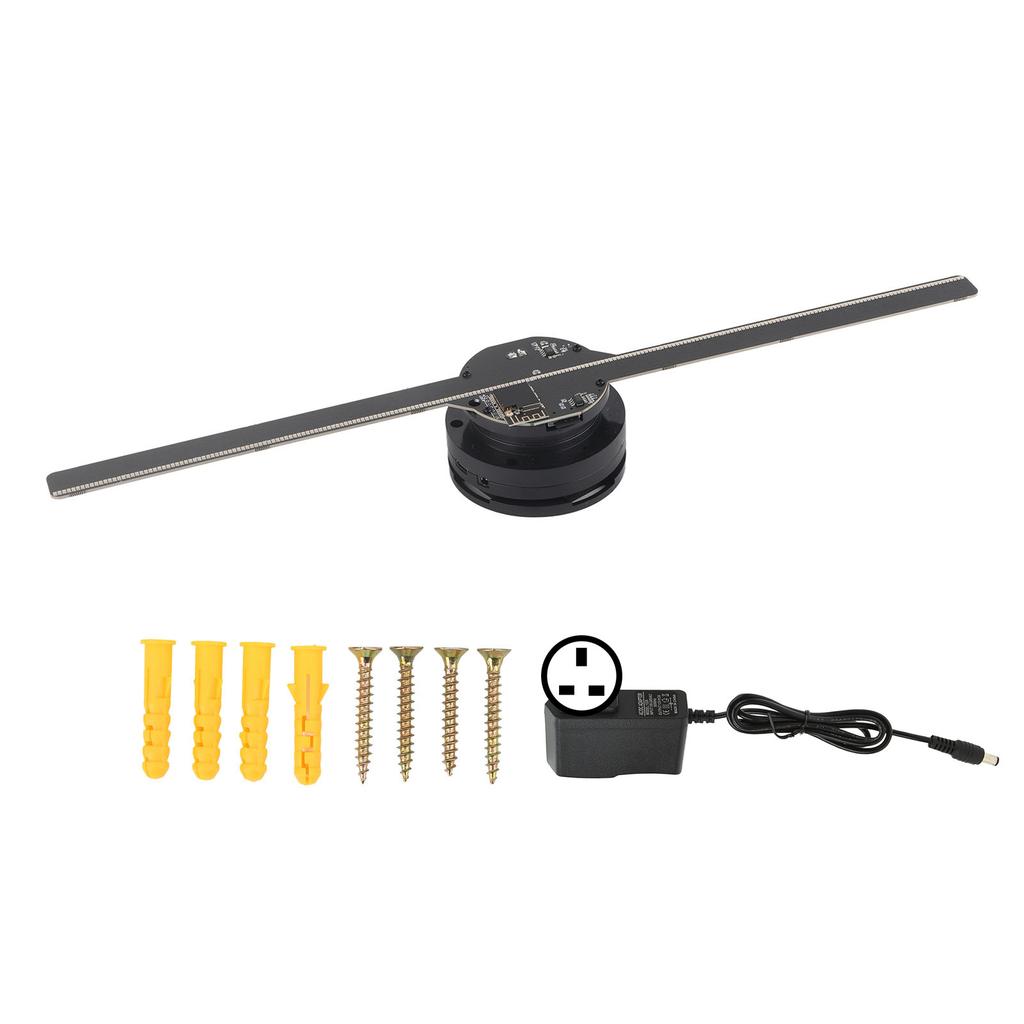 Z1S 42cm 3D Holographic Projection Advertising Machine Naked Eye 3D Holographic Projection Fan for