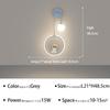 Creative Children Room LED Wall Lamp for Bedroom Bedside Study Aisle Living Modern Astronaut Wall Sconce Luster Lighting Fixture