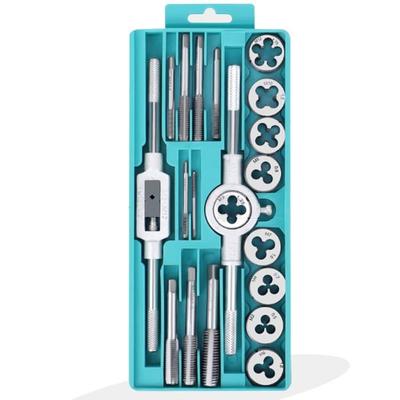 Coffret Tarauds Et Filières Métriques 20 Pièces M3–M12 – AIMOONSA, Acier Trempé Avec Clés