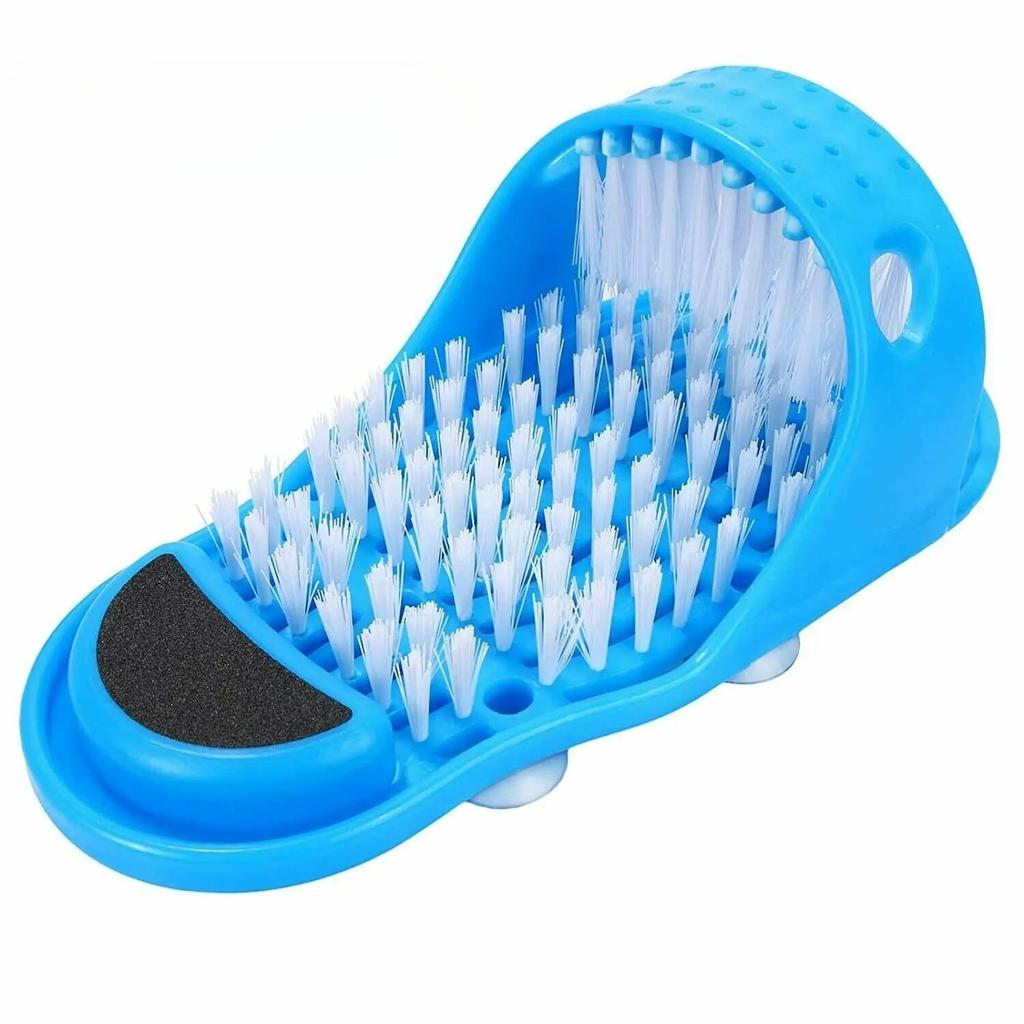 1PCS Shower Foot Scrubber Massager Cleaner Spa Exfoliating Washer Wash Foot Repair Slippers Bathroom Foot Brushes Remove Dead Skin