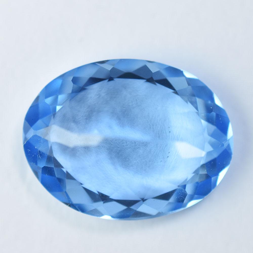 Excellent Blue Sapphire 7.5 Ct Oval Cut Natural Certified Loose Gemstone