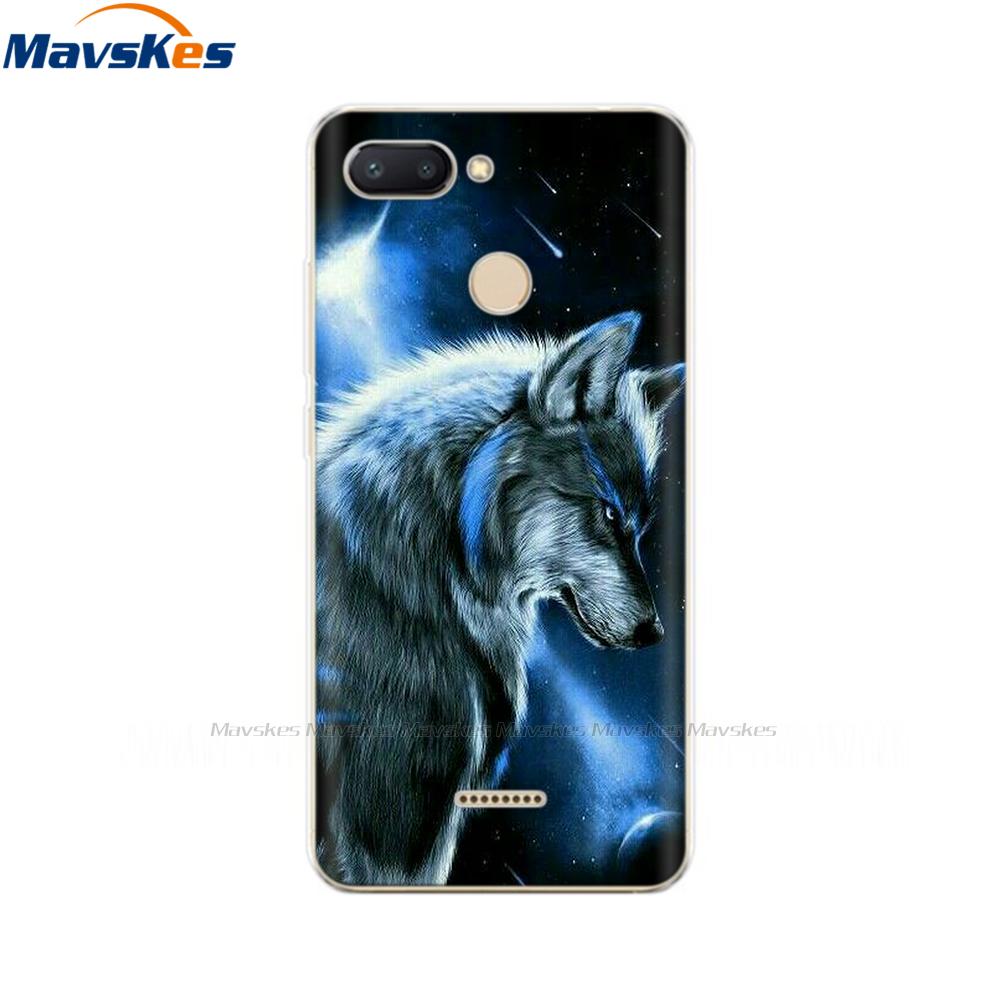 Silicone Cover for Xiaomi Redmi 6 Case Full Protection Soft Tpu Back Cover Phone Case for Xiaomi Redmi 6 Redmi6 Bumper Coque Bag
