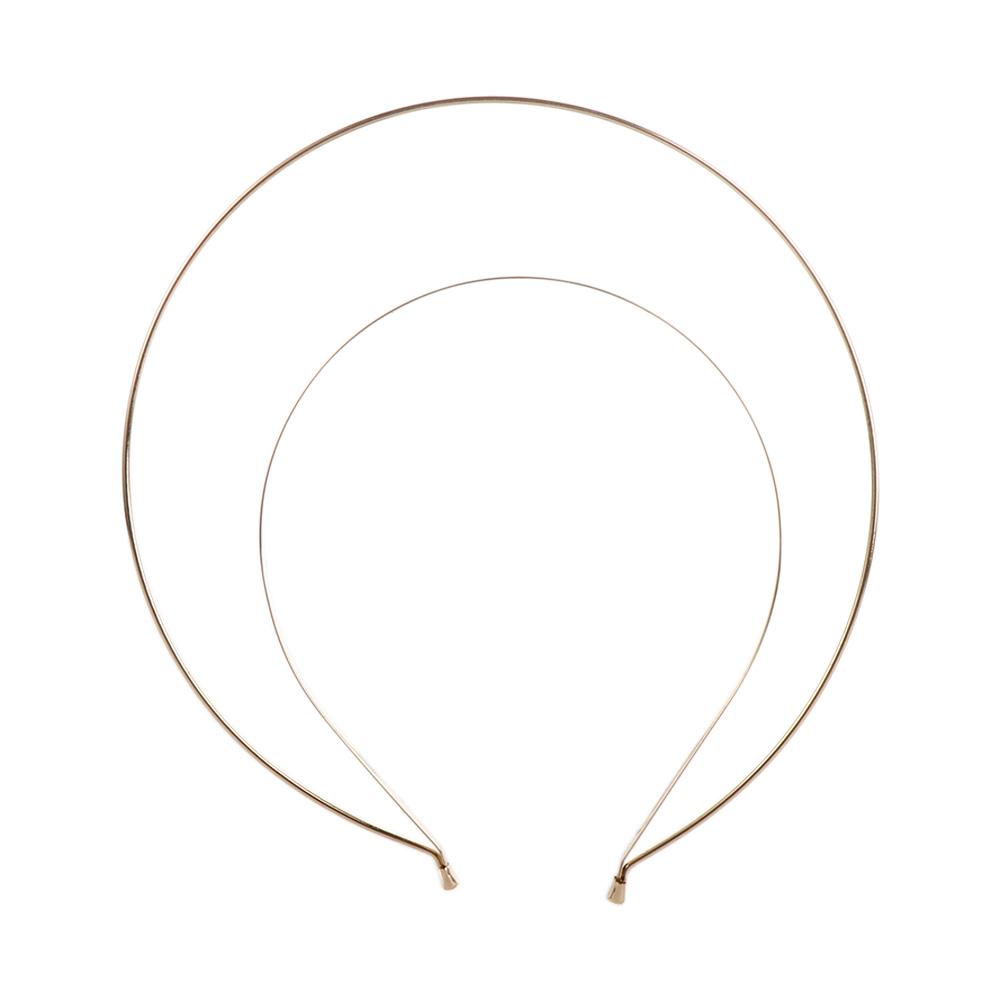 Обруч для волос Многослойный Ангел Золотой Ободки Свадебный Свадебный Ободок Корейский Обруч для волос Гало Корона для волос Женский DIY Ободок Тонкий