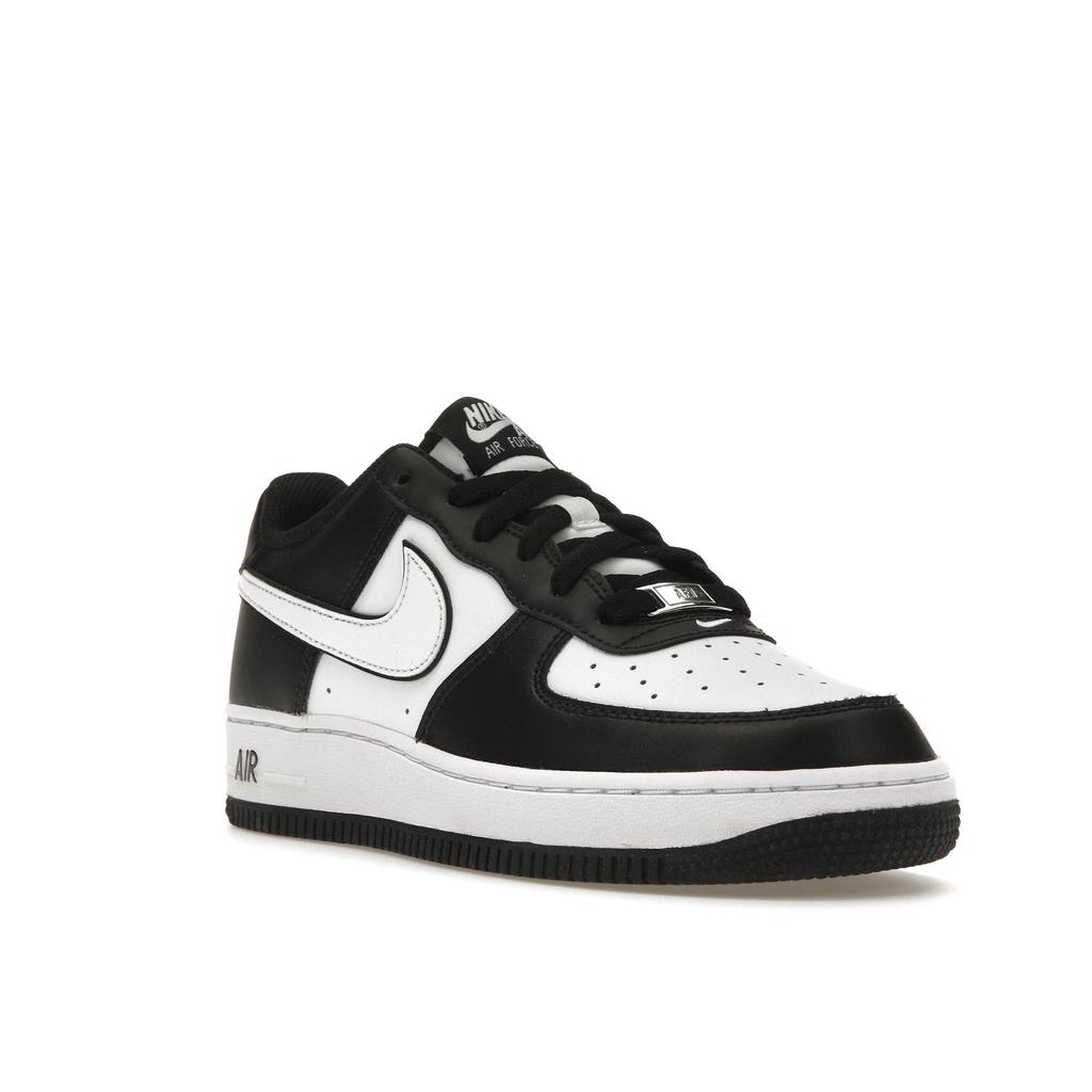 Nike Air Force 1 07 GS Panda Kids Sneakers Black White DV1621-001