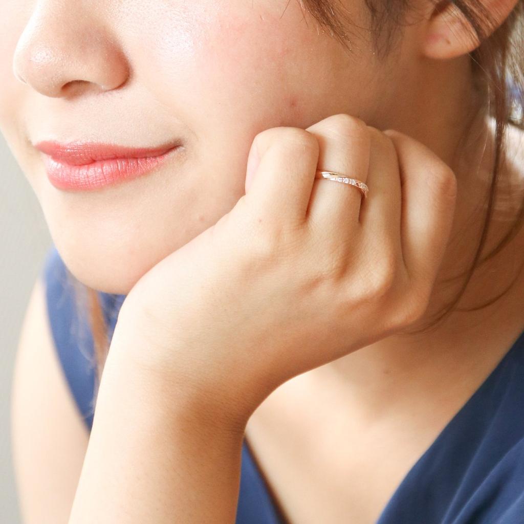 THE KISS Size 5 Hidden Ring for Perfect for Gift Wrapping and Box Included DI-SR1821PSP [Disney Collection] Mickey/Silver Women, Christmas,