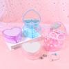 Love Heart Shaped Storage Box Jewelry Accessory Makeup Office Sundries Box