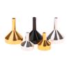 10Pcs Mini Metal/Plastic Aluminum Funnel Small Funnels For Perfume Mini Liquid Essential Oil Funnels Empty Bottle Packing Tools