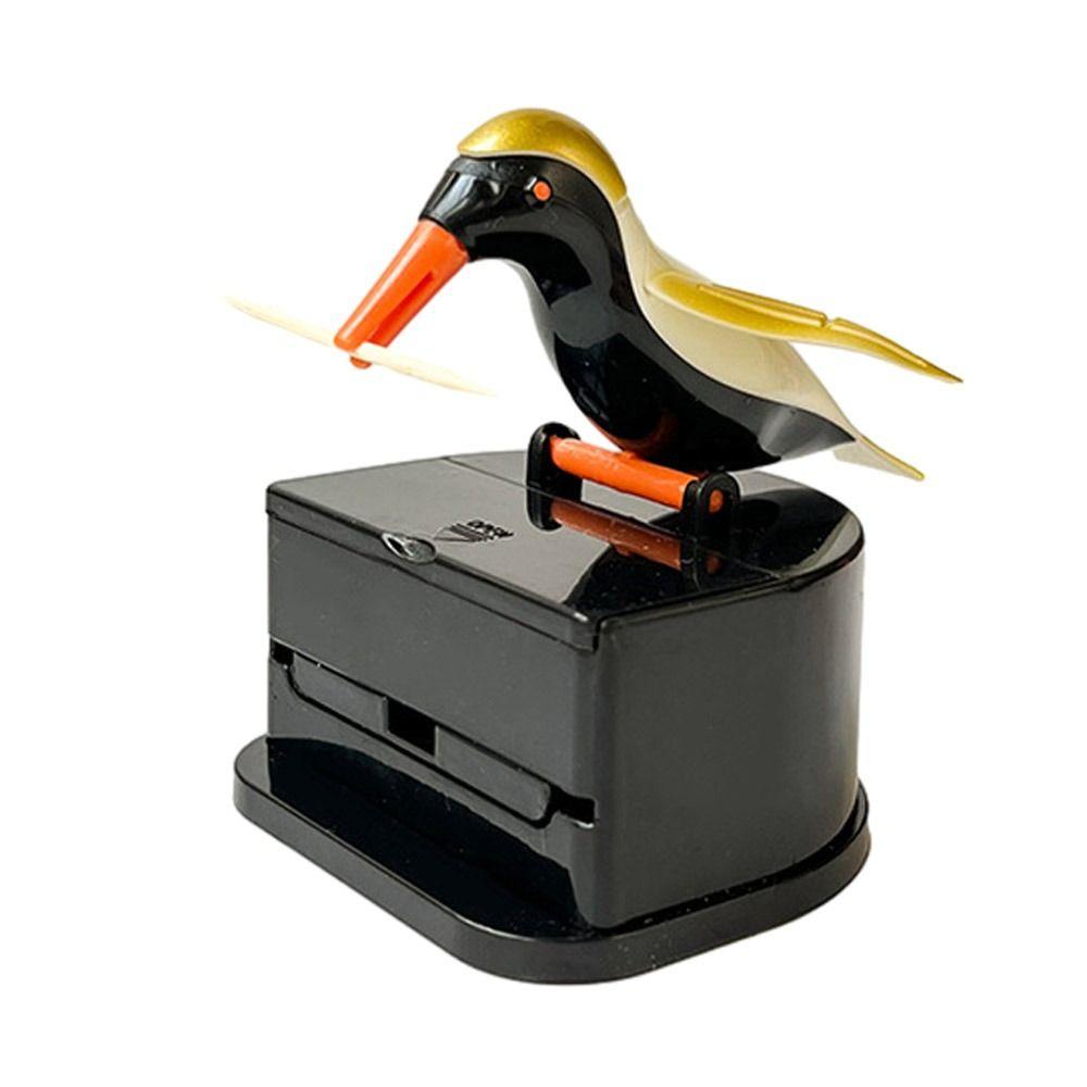 Hummingbird Toothpick Dispenser Automatic Toothpick Can Convenient Toothpick Container Restaurant