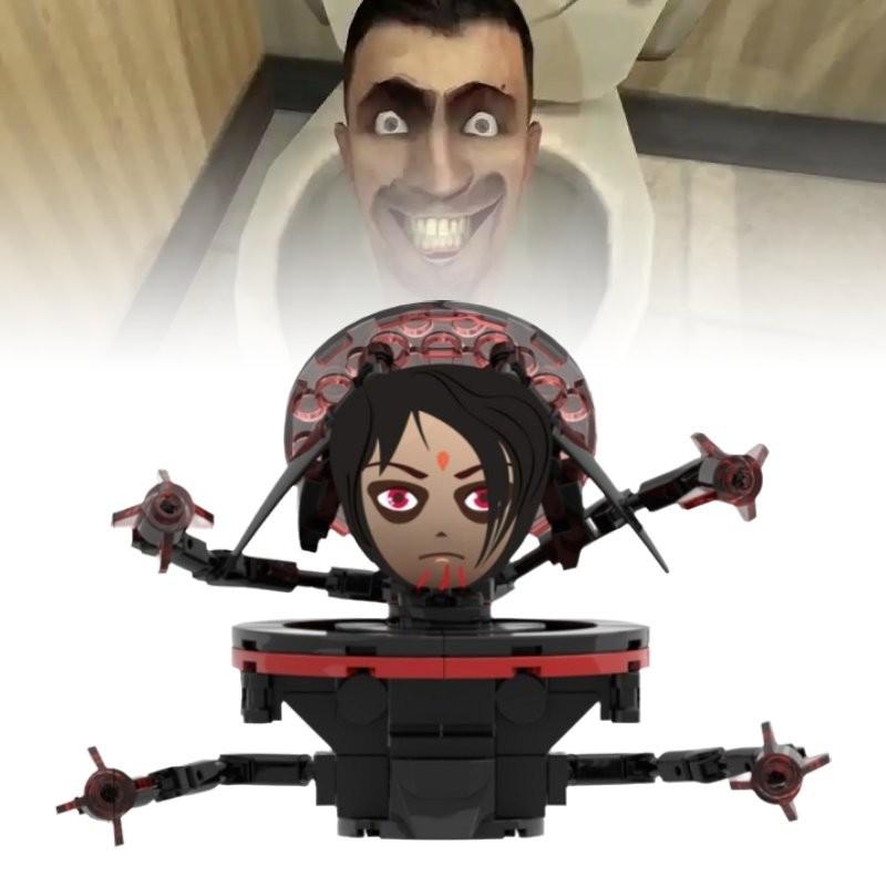 Туалет Сборка Скибиди Строительные блоки Детские игрушки-пазлы Украшение Настольный