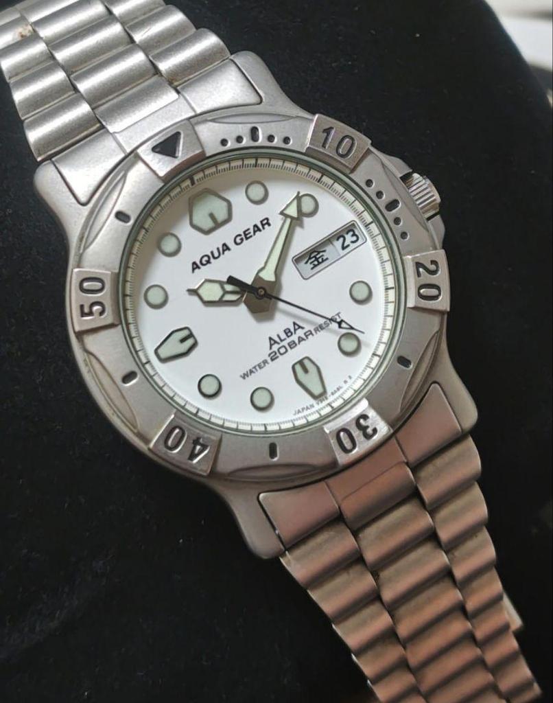 [USED] Seiko ALBA Diver Aqua Gear 200M Working Quartz