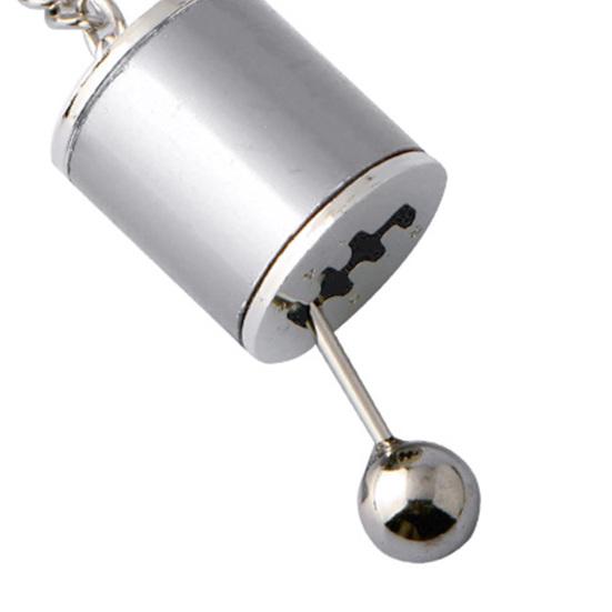 Брелок для ключей Мини Портативный Противоударный Металлический Тормозной Диск Амортизатор Форма Сумка Подвеска Ювелирные Изделия Подарок