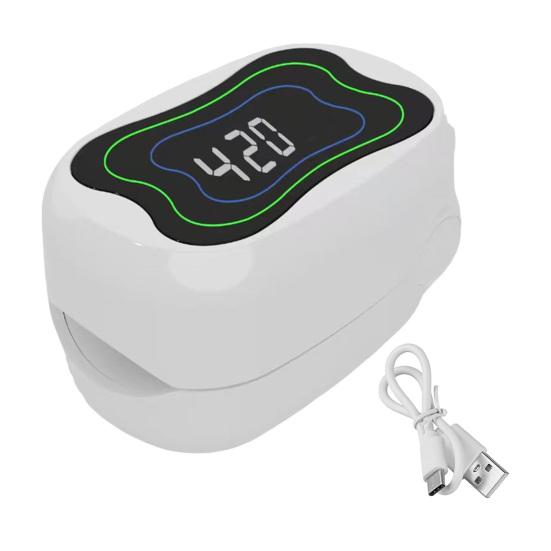 Nail Fungus Treatment Light 910nm Infrared Light 460nm Blue Light Toenail Fingernail Fungal Cleaning Onychomycosis Removal Device LED Therapy Lamp